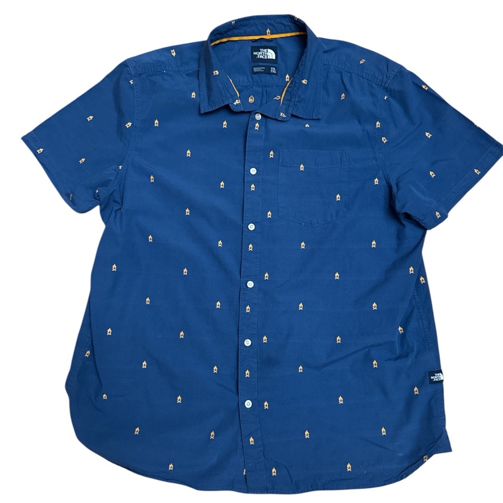 The North Face Baytrail Jacquard Camp Fire Button Down Shirt